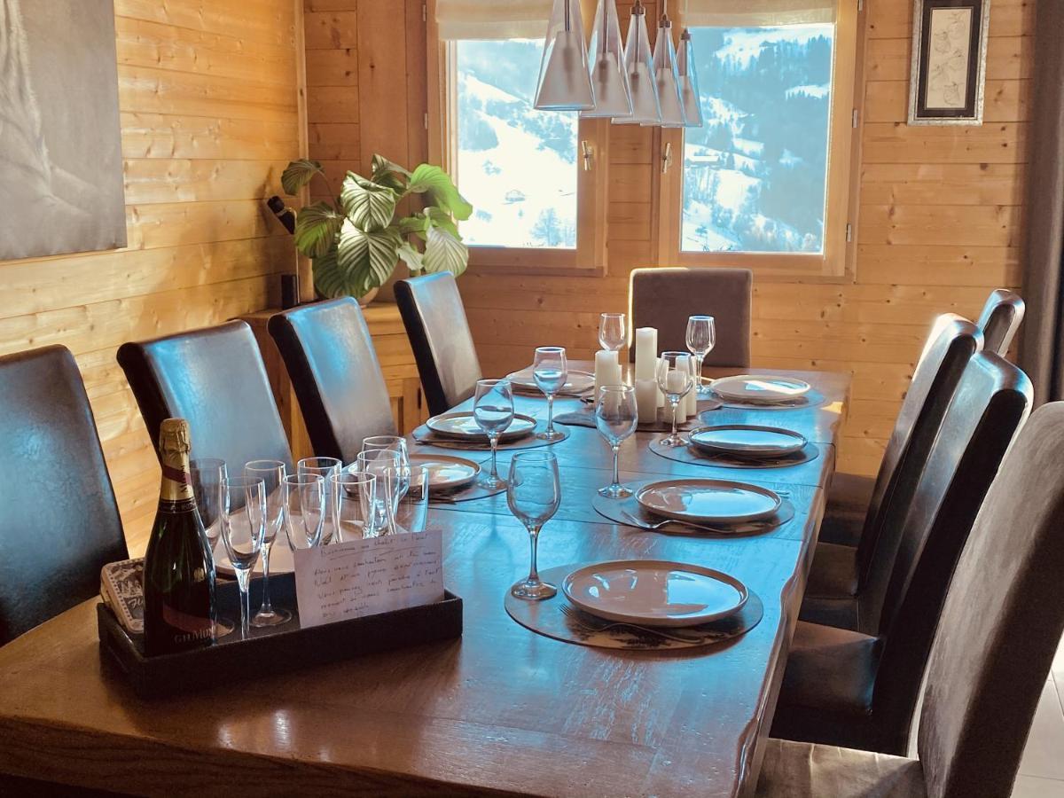 Chalet & Spa Alpaga Manigod Dış mekan fotoğraf