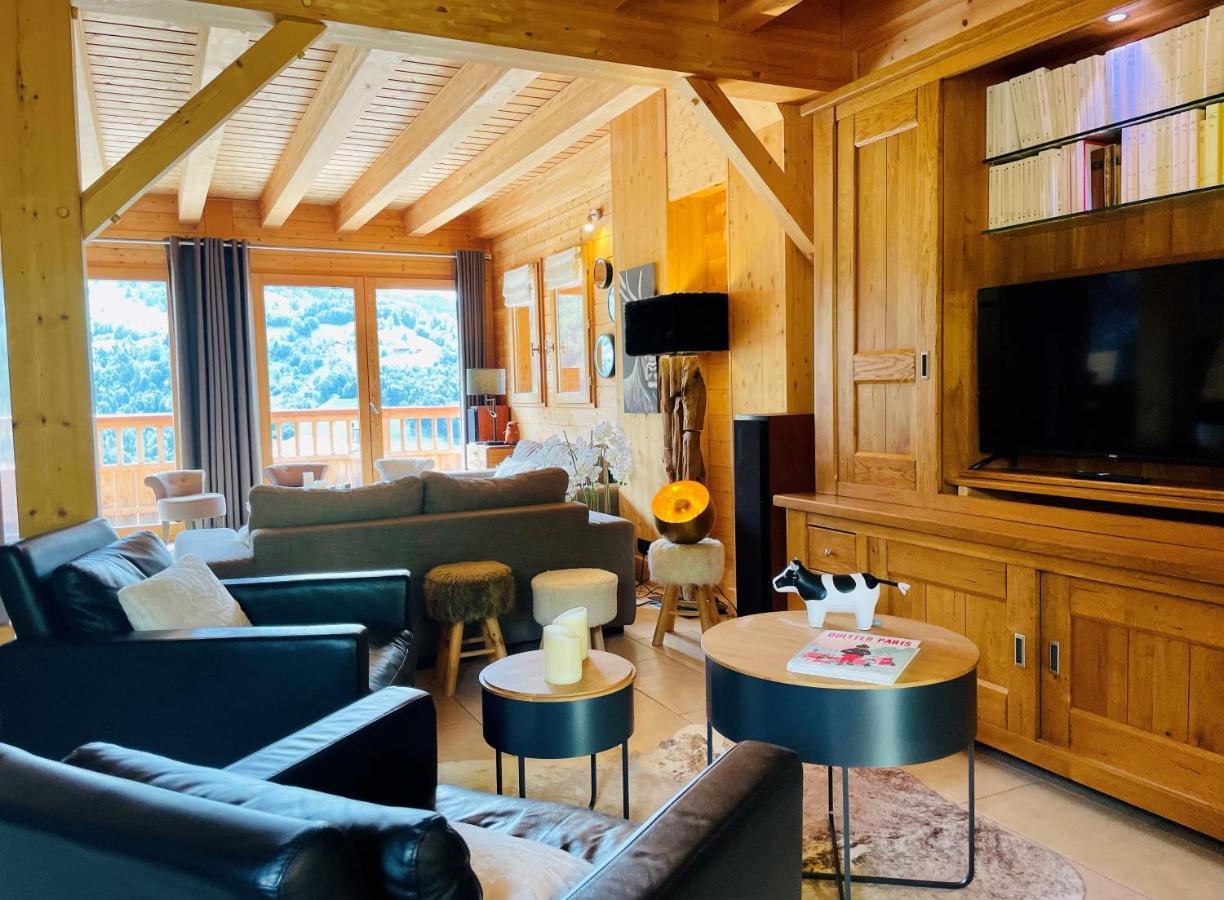 Chalet & Spa Alpaga Manigod Dış mekan fotoğraf